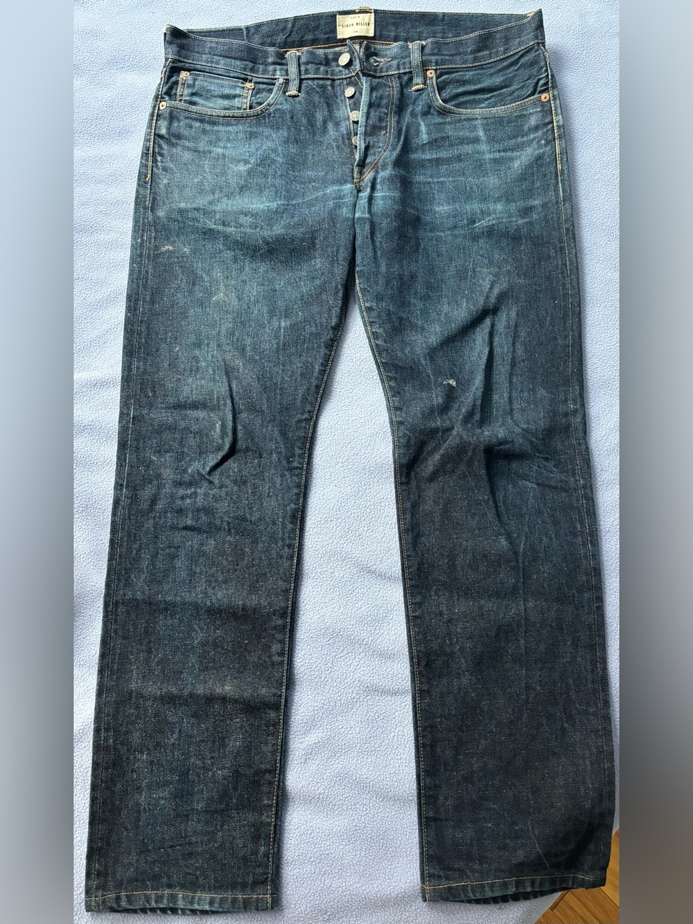 Simon Miller INDIO Men’s Denim Jeans - Size 34x34, Made in USA 100% Cotton